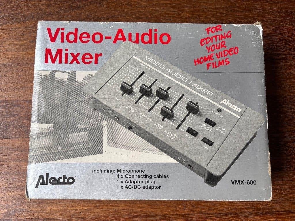 Video audio mixer VMX-600, Ophalen of Verzenden, Gebruikt, Minder dan 5 kanalen, Microfooningang