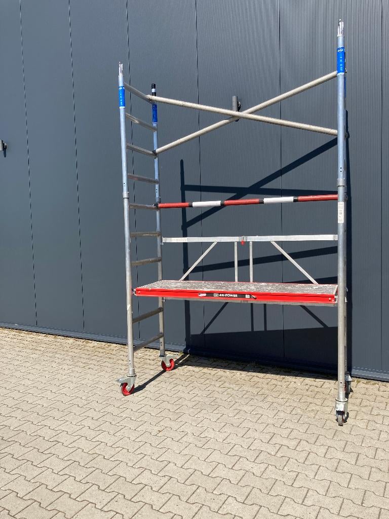 Kamersteiger met opzetframes, Ophalen, Zo goed als nieuw, Rolsteiger of Kamersteiger, Minder dan 2 meter