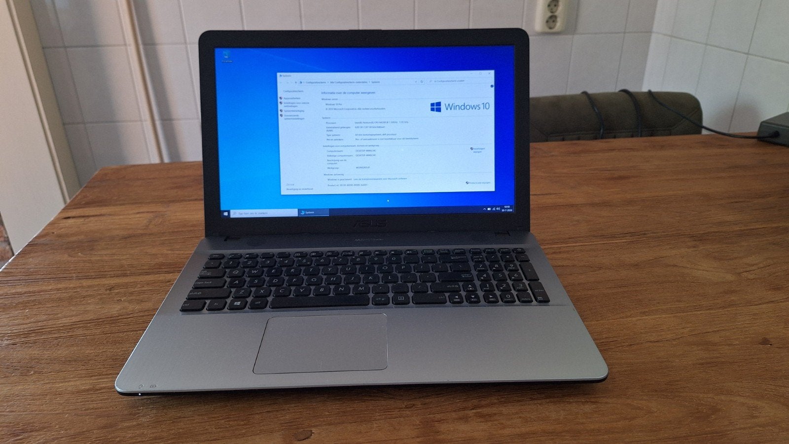 Te koop: ASUS laptop met Windows 10, Computers en Software, Windows Laptops, Ophalen, Gebruikt, HDD, 8 GB