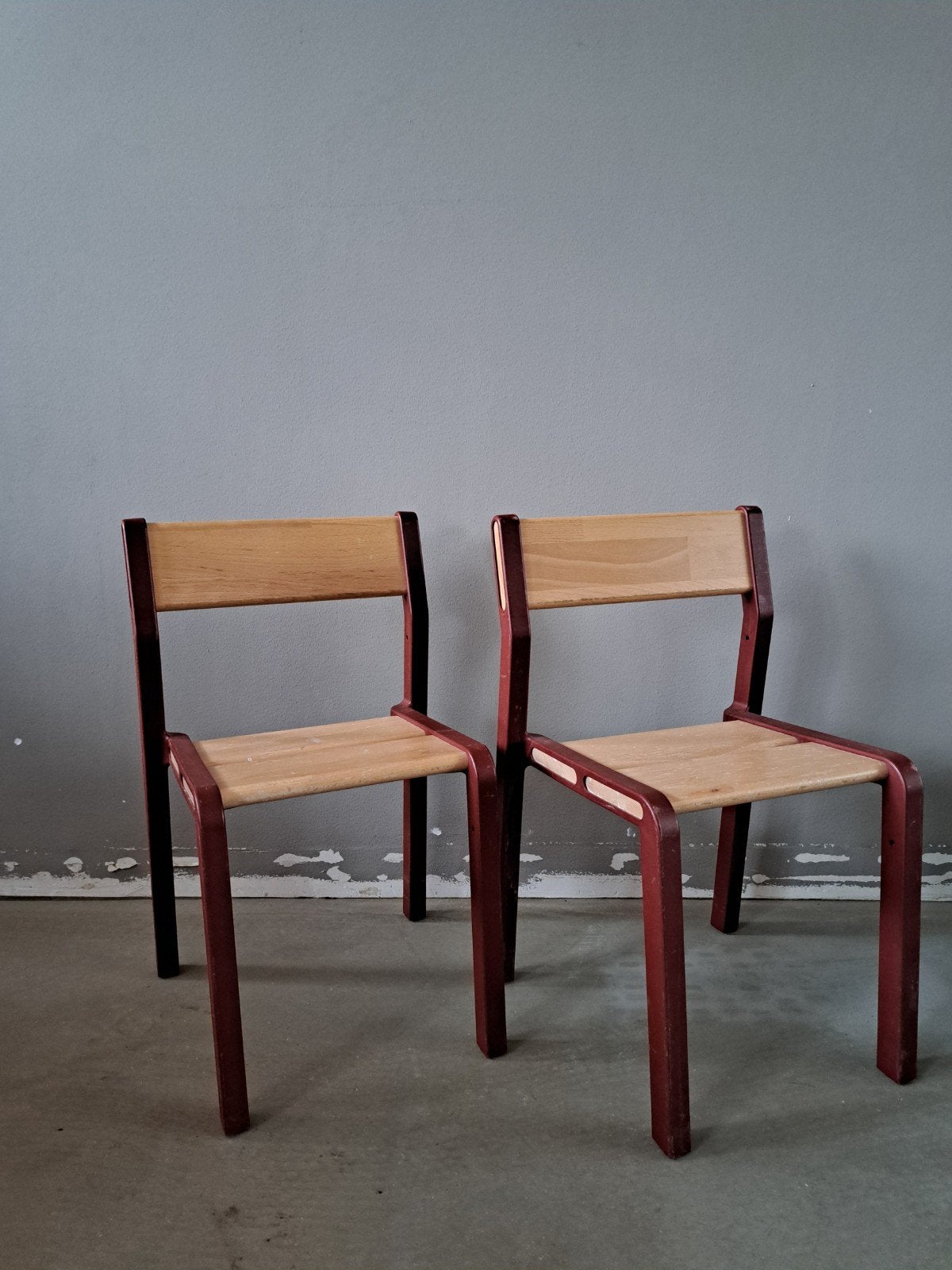 2x IKEA Ypperlig kinderstoel - stapelbaar, Ophalen, Gebruikt, Overige typen