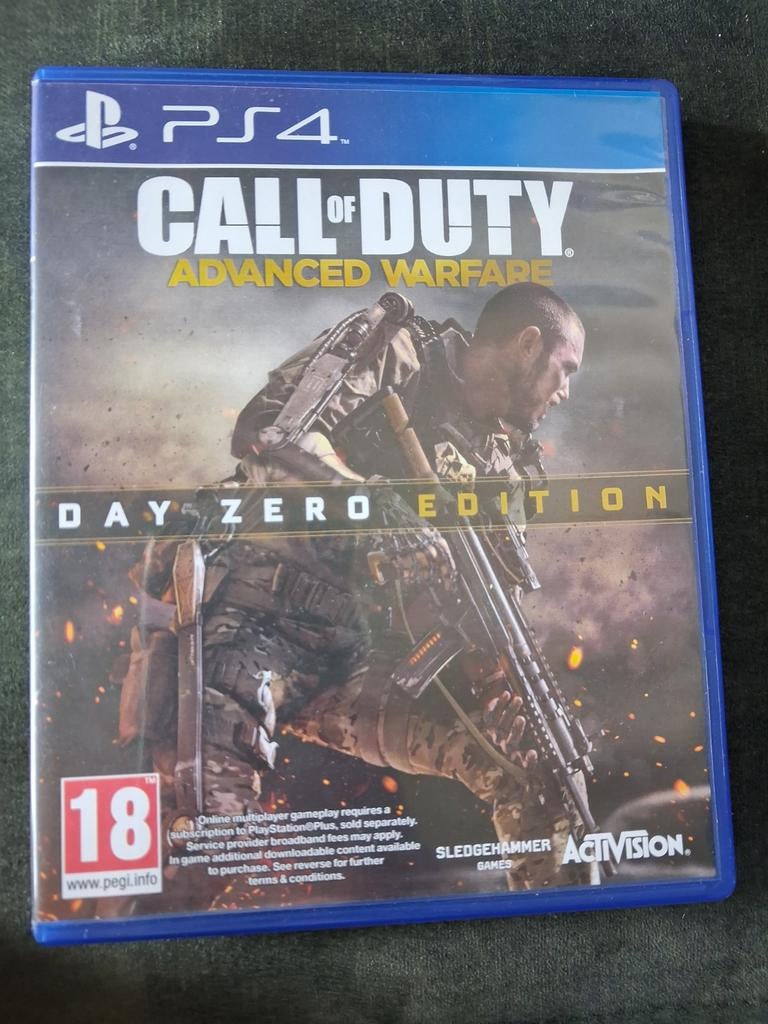 Call of Duty Advanced Warfare Day Zero Edition PS4, Spelcomputers en Games, Games | Sony PlayStation 4, Online, Vanaf 18 jaar