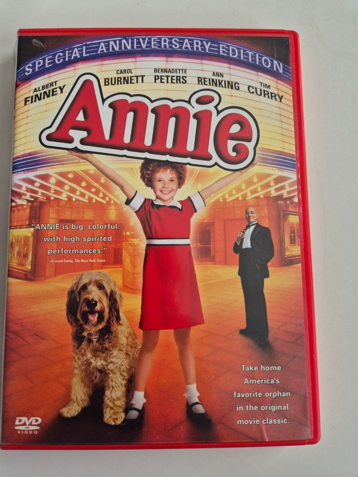 Annie - Special Anniversary Edition DVD, Cd's en Dvd's, Dvd's | Kinderen en Jeugd, Alle leeftijden, Ophalen of Verzenden, Zo goed als nieuw