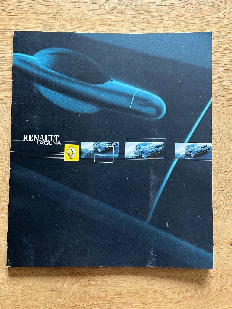 Autofolder/Brochure Renault Laguna 2001, Ophalen of Verzenden, Nieuw, Renault
