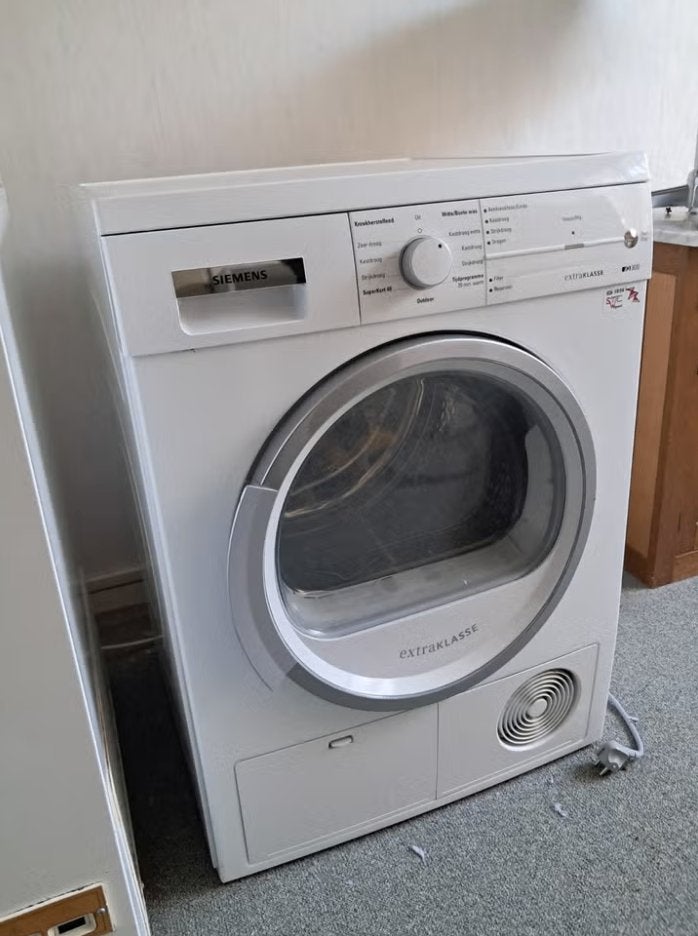 Siemens Extraklasse WT46E185NL/09 condensdroger, Ophalen, Wolprogramma, 6 tot 8 kg, Zo goed als nieuw