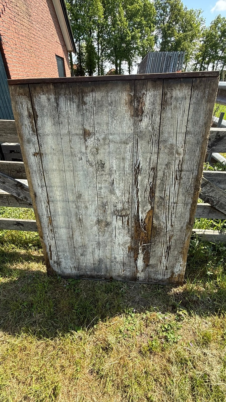 Steenschotten, Ophalen, Gebruikt, Hout