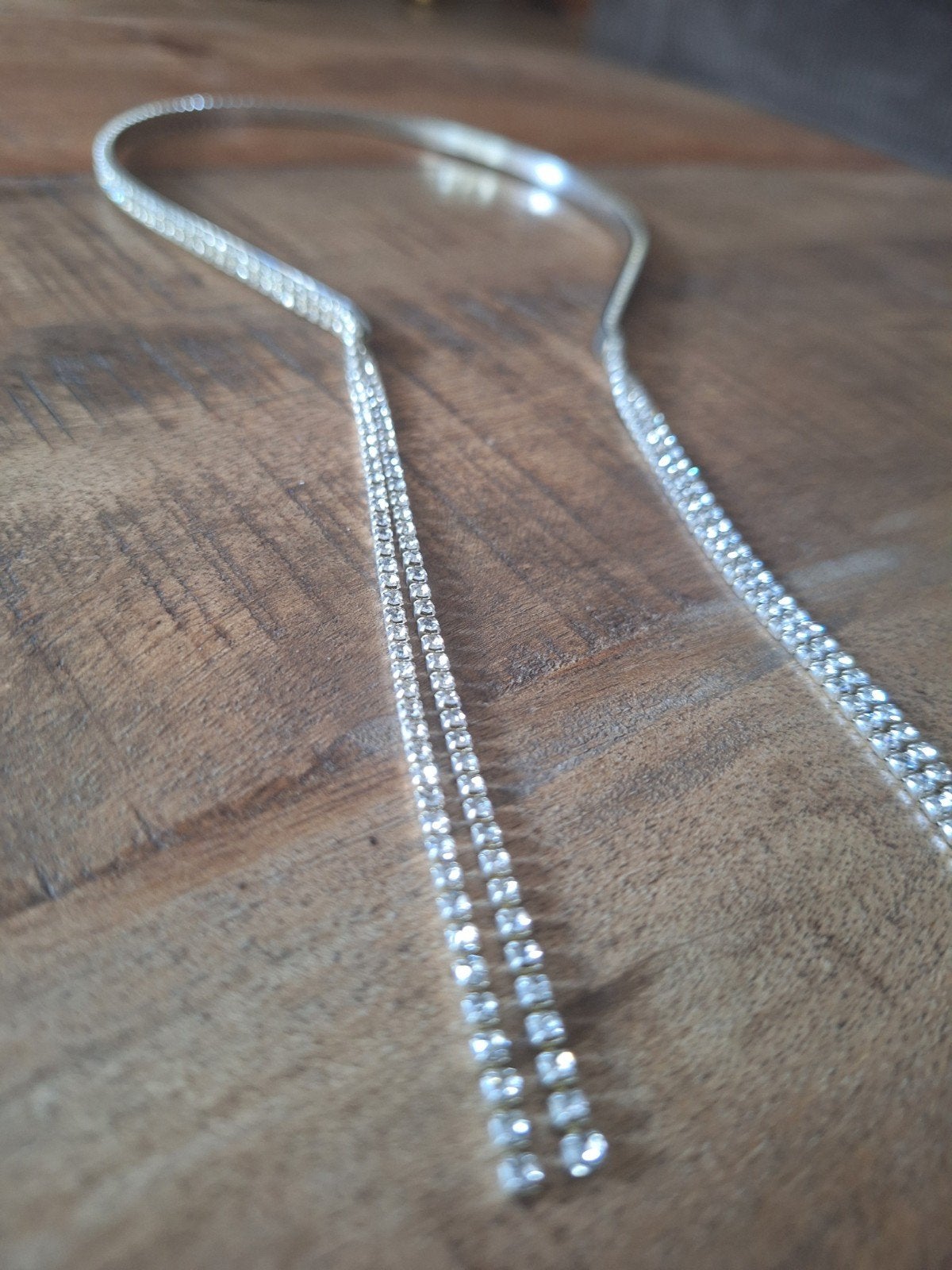 Diadeem voor bruid(smeisje) met strass steentjes. Erg mooi., Ophalen of Verzenden, Zo goed als nieuw, Zilver, Accessoires