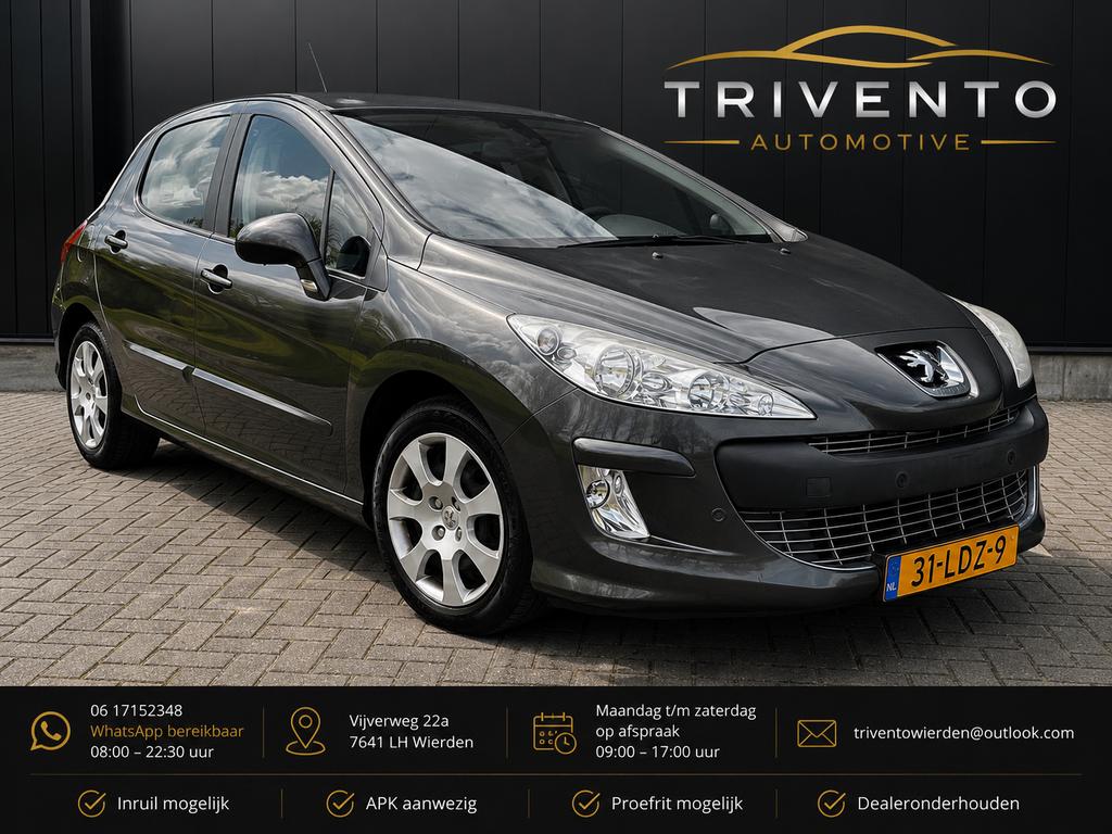 Peugeot 308 1.6 VTI 16V 5-DRS PREMIUM / NW KETTING /TREKHAAK, Voorwielaandrijving, 4 cilinders, Met garantie (alle), Origineel Nederlands