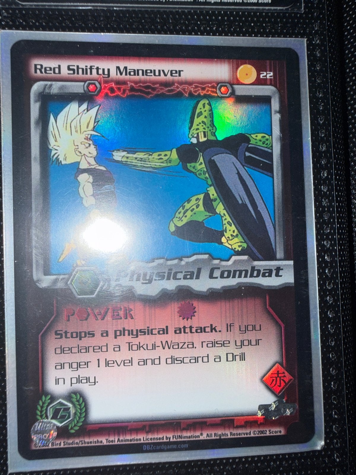 Dragon Ball Z TCG: Red Shifty Maneuver (Foil), Ophalen of Verzenden, Zo goed als nieuw, Losse kaart, Foil