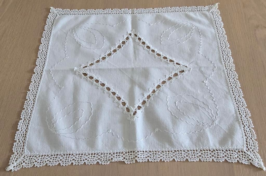 Antiek tafelkleedje, Antiek en Kunst, Ophalen of Verzenden