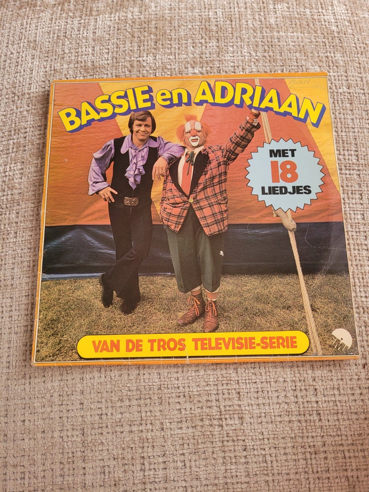 Bassie en Adriaan LP - Van de TROS Televisie-Serie, LP, Gebruikt, Overige genres, Ophalen of Verzenden