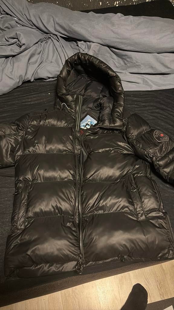 Jas zaventti canada, Ophalen, Zo goed als nieuw, Zwart