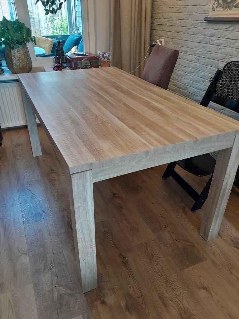 Gratis eettafel 160x90cm, Ophalen, Gebruikt, 50 tot 100 cm, 150 tot 200 cm