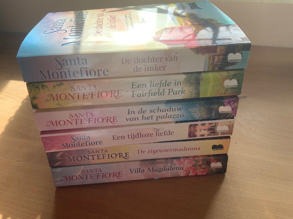 6 boeken van Santa Montefiore, Boeken, Romans, Verzenden, Zo goed als nieuw, Santa Montefiore