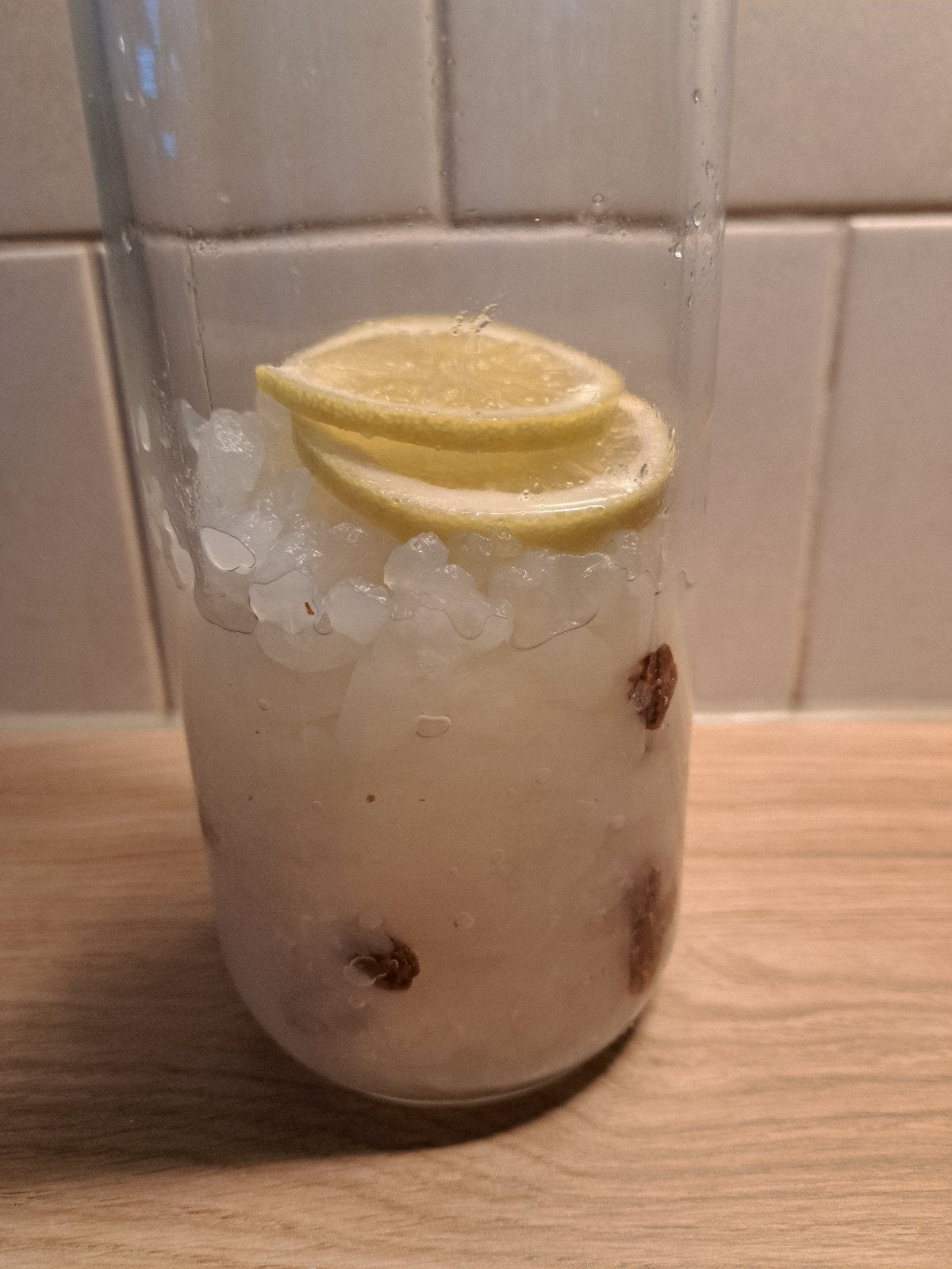 waterkefir korrels, Ophalen