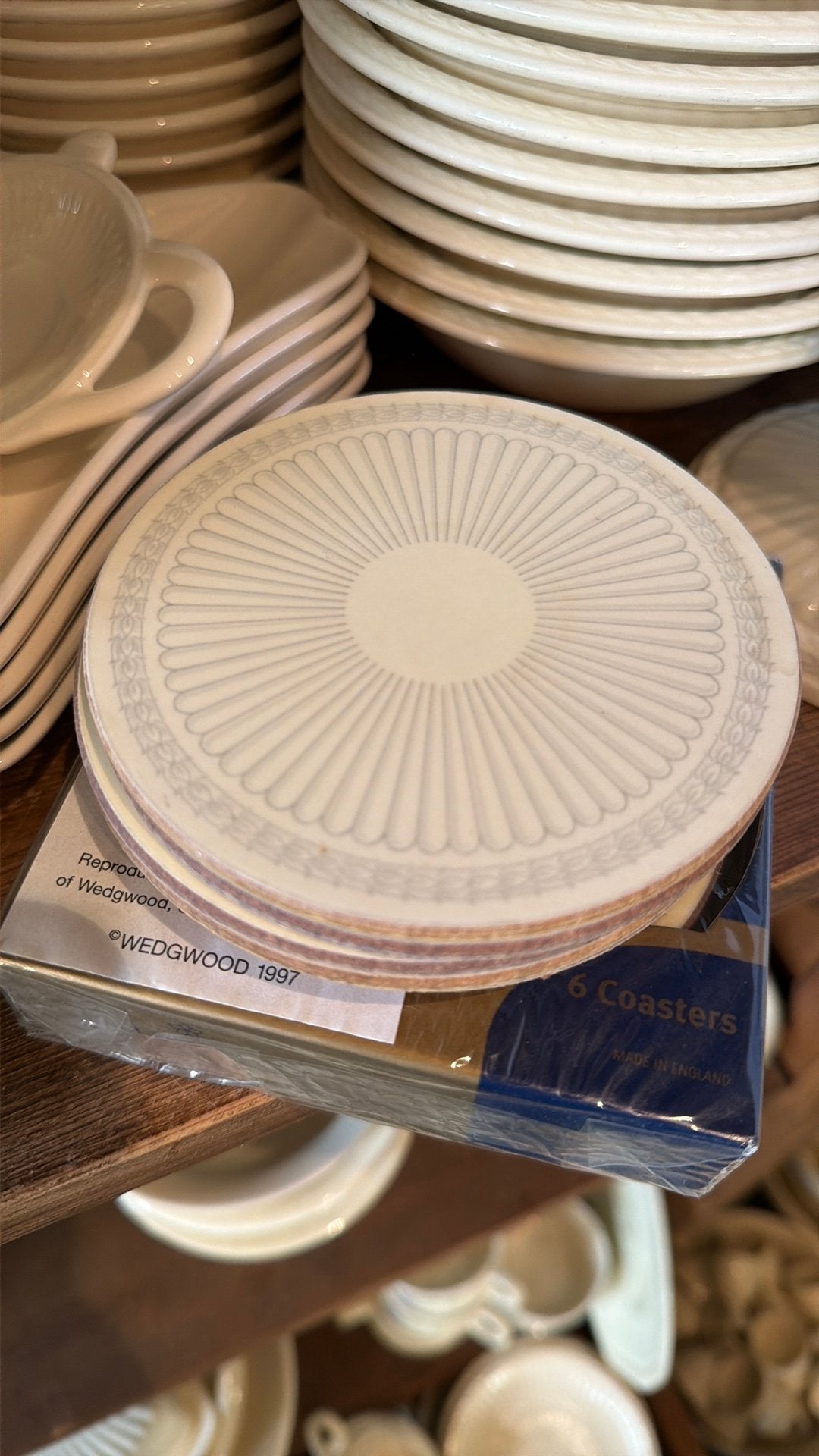 Wedgwood EDME onderzetters, Ophalen of Verzenden, Nieuw, Aardewerk, Overige typen
