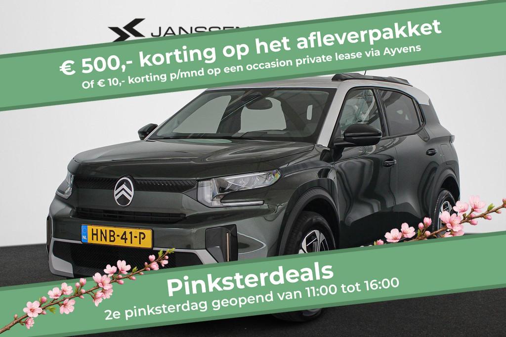 Citroen Ë-C3 Aircross Max 113pk 44 kWh Achteruitrijcamera N, Stof, Gebruikt, Parkeersensor, 303 km