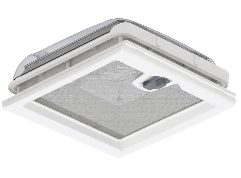 Fiamma Vent 28 F dakluik - transparent incl. ventilator, Ophalen of Verzenden, Nieuw