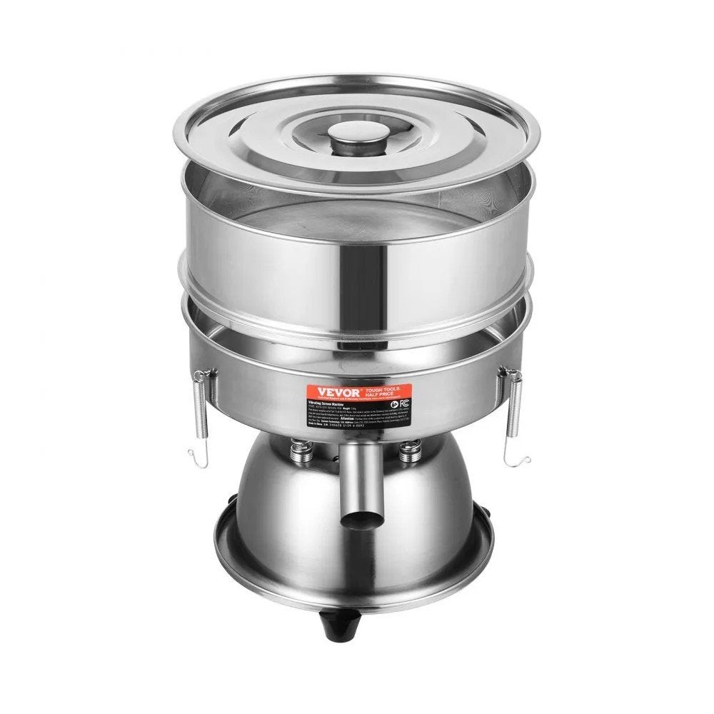 VEVOR Automatische Trilzeef YF005 - Nieuw en Ongebruikt, Ophalen, Nieuw, Metaal