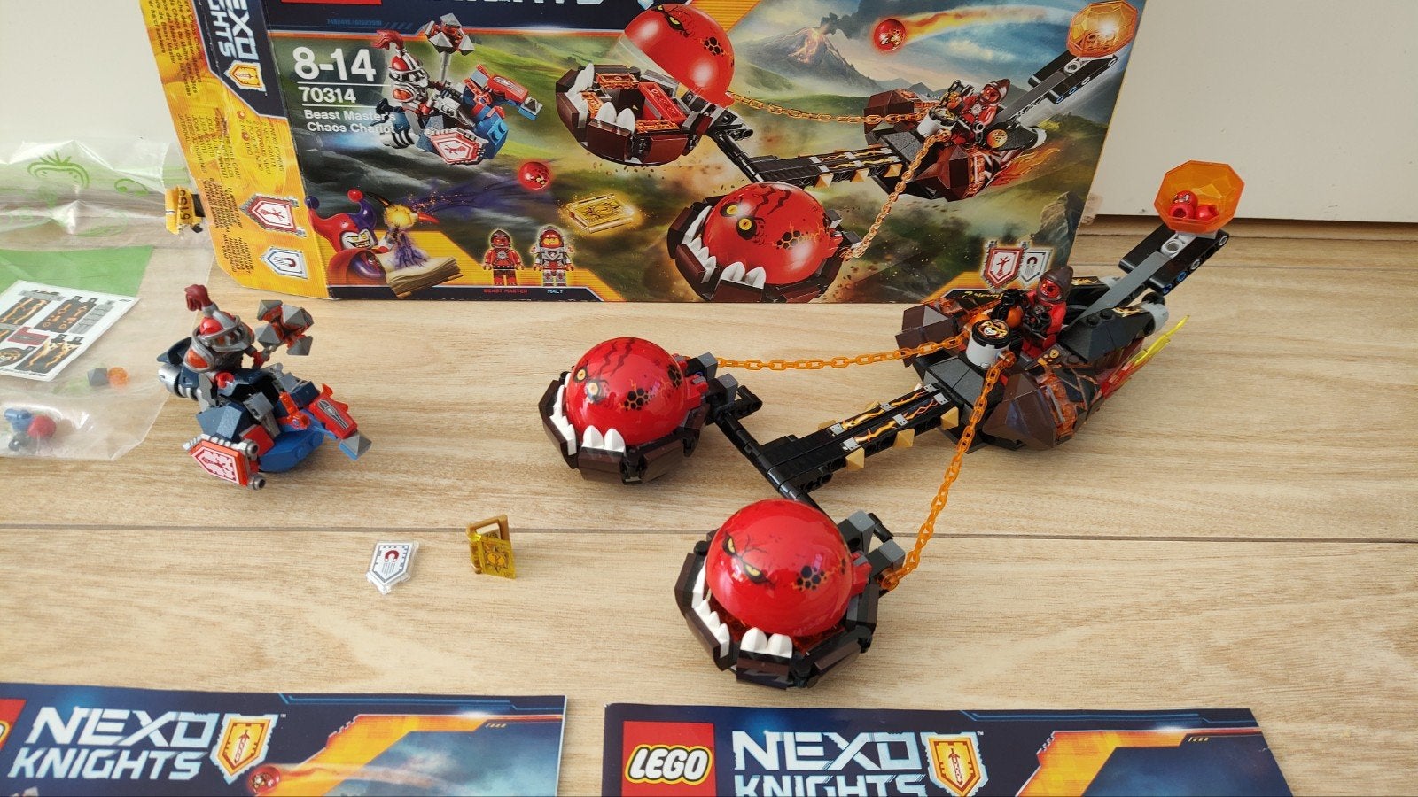 Lego Nexo Knights 70314 met doos en instructieboekje, Kinderen en Baby's, Ophalen, Overige thema's, Inclusief extra onderdelen