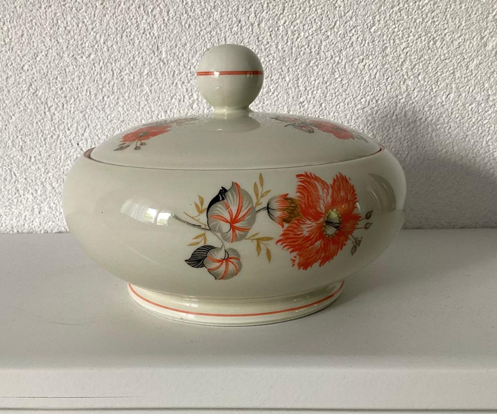 Duits Porseleinen vintage schaaltje (Heinrich Baensch), Ophalen of Verzenden