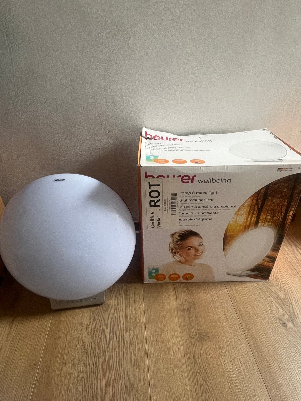 Daglicht lamp / therapie lamp Beurer TL 100, Ophalen of Verzenden, Zo goed als nieuw, Overige typen