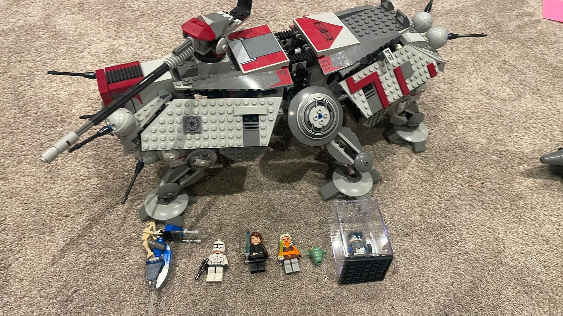 Lego 7675 AT-TE, Ophalen of Verzenden, Zo goed als nieuw