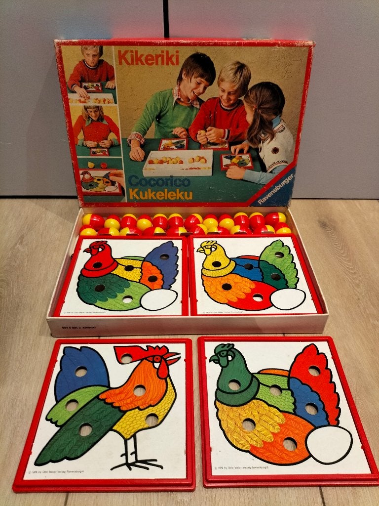 Kukeleku - spel van Ravensburger, Een of twee spelers, Ophalen of Verzenden, Gebruikt, Ravensburger