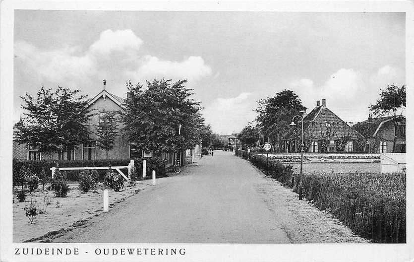 380-793-005 Oude Wetering Zuideinde, Verzenden, Voor 1920, Zuid-Holland
