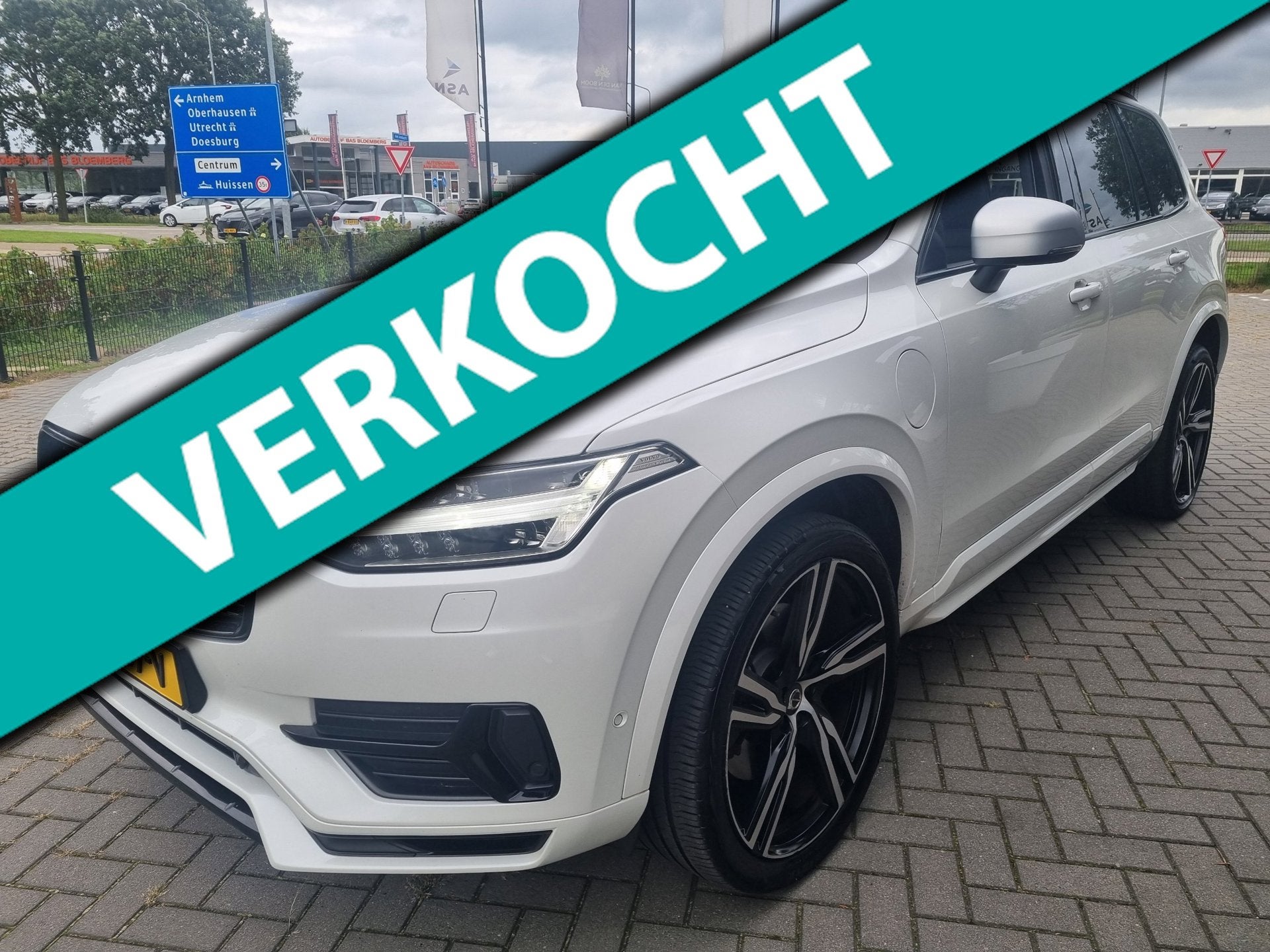 Volvo XC90 2.0 T8 Twin Engine AWD Inscription R-Design Panod, Auto's, Dealer onderhouden, Gebruikt, 1969 cc, 7 stoelen
