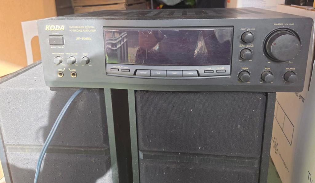 Vintage Bose 301 Series III + Koda AV-1068A versterker, Ophalen, Gebruikt
