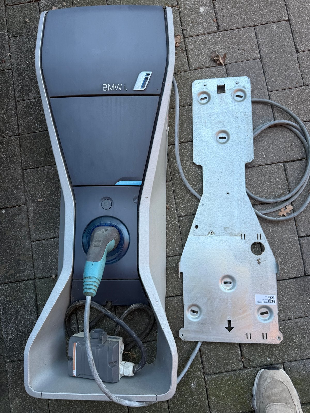 BMW laadpaal, Ophalen, Gebruikt, Laadpaal en Laadkabel