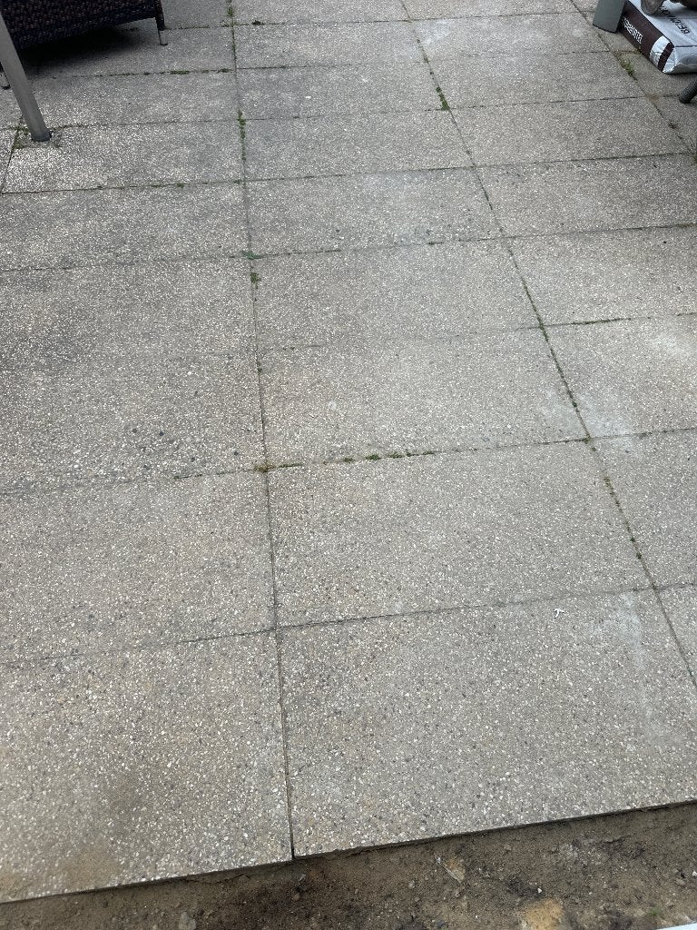 Tuintegels, Ophalen, Gebruikt, 10 m² of meer, Beton