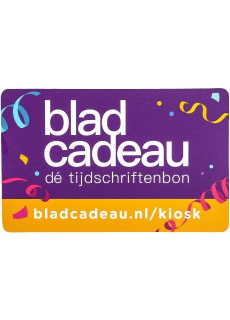 Bladcadeau/Tijdschriftenbon t.w.v. 20,-, Eén persoon, Cadeaubon, Overige typen