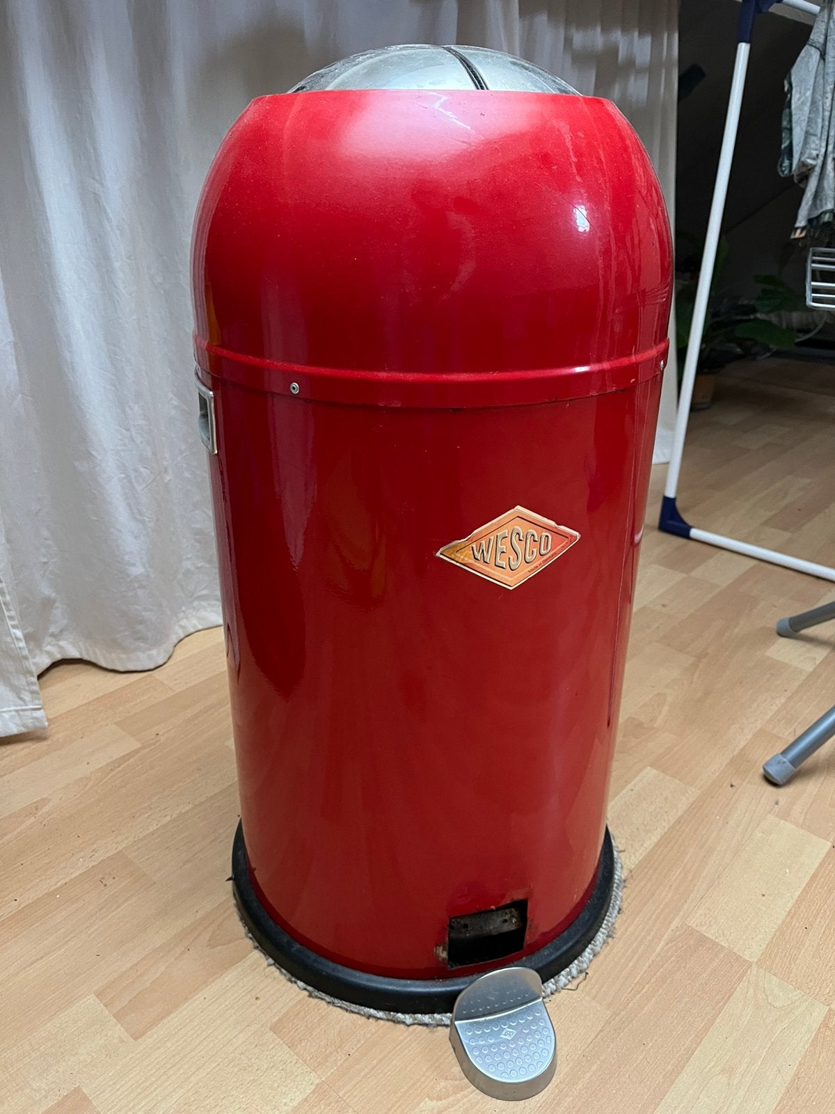 Wesco Kickmaster 50l (defect), Ophalen, Gebruikt, Met pedaal, 40 liter of meer