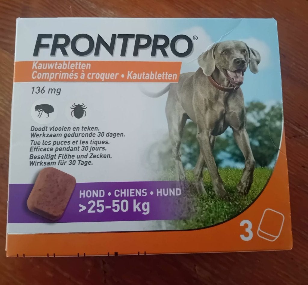 Frontpro Kauwtabletten voor Honden >25-50 kg, Ophalen of Verzenden, Hond