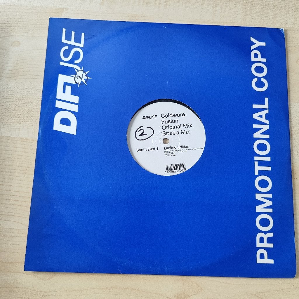 Coldware - Fusion - limited 12 inch vinyl - 2005, Gebruikt, Trance, Ophalen of Verzenden, 12 inch