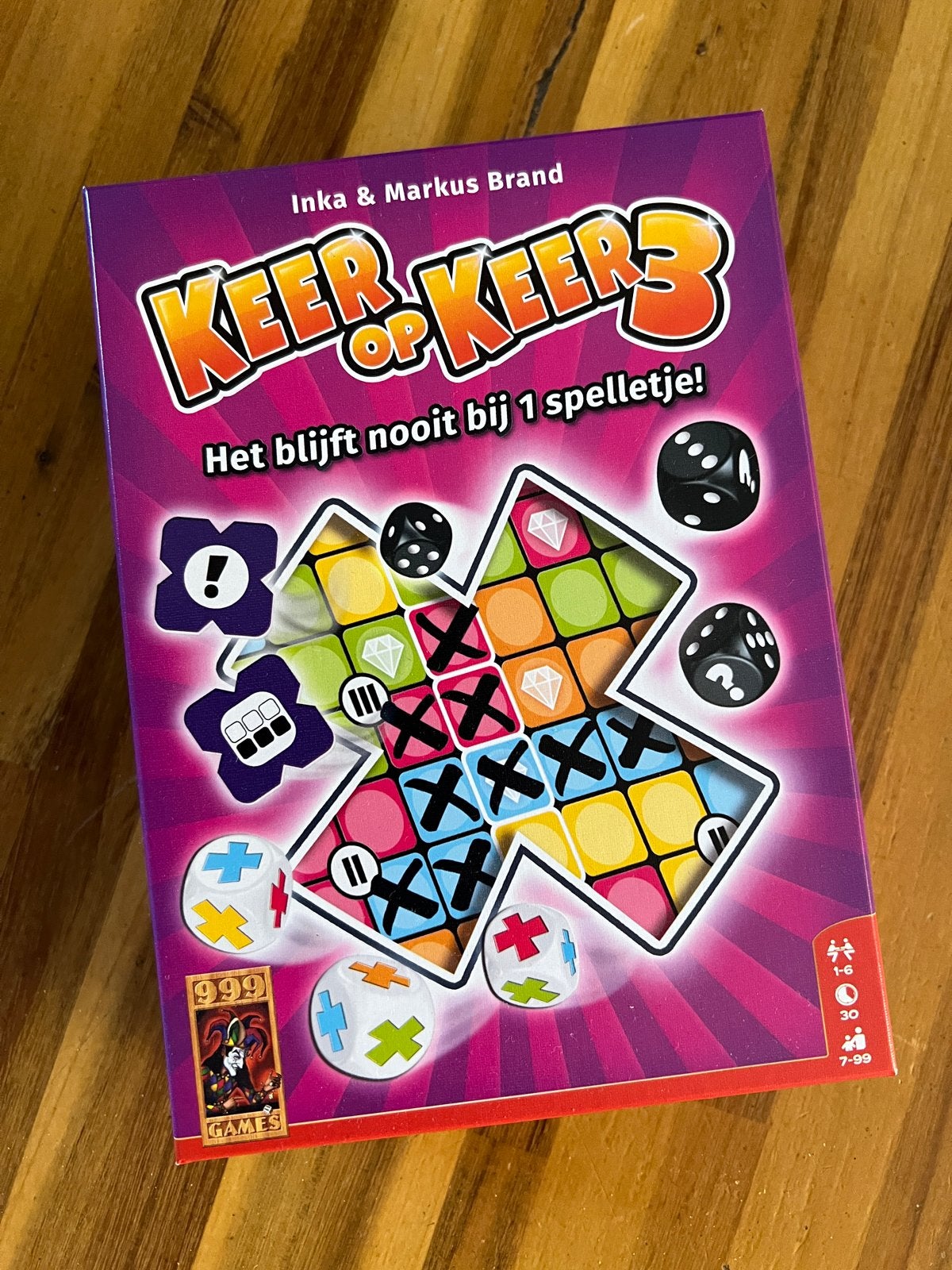 Keer op Keer 3: Het verslavende dobbelspel!, Vijf spelers of meer, Ophalen, Zo goed als nieuw