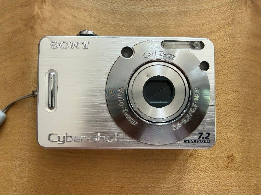 Sony Cyber-shot DSC-W70, 7 megapixels, Geheugenkaart, Ophalen of Verzenden, Zo goed als nieuw