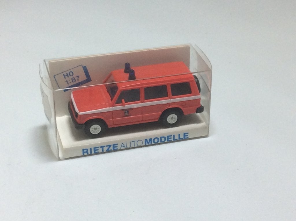 Brandweer 22. Mitsubishi Pajero Barneveld. Rietze 1:87, Hobby en Vrije tijd, Ophalen of Verzenden, Nieuw, Auto, Rietze