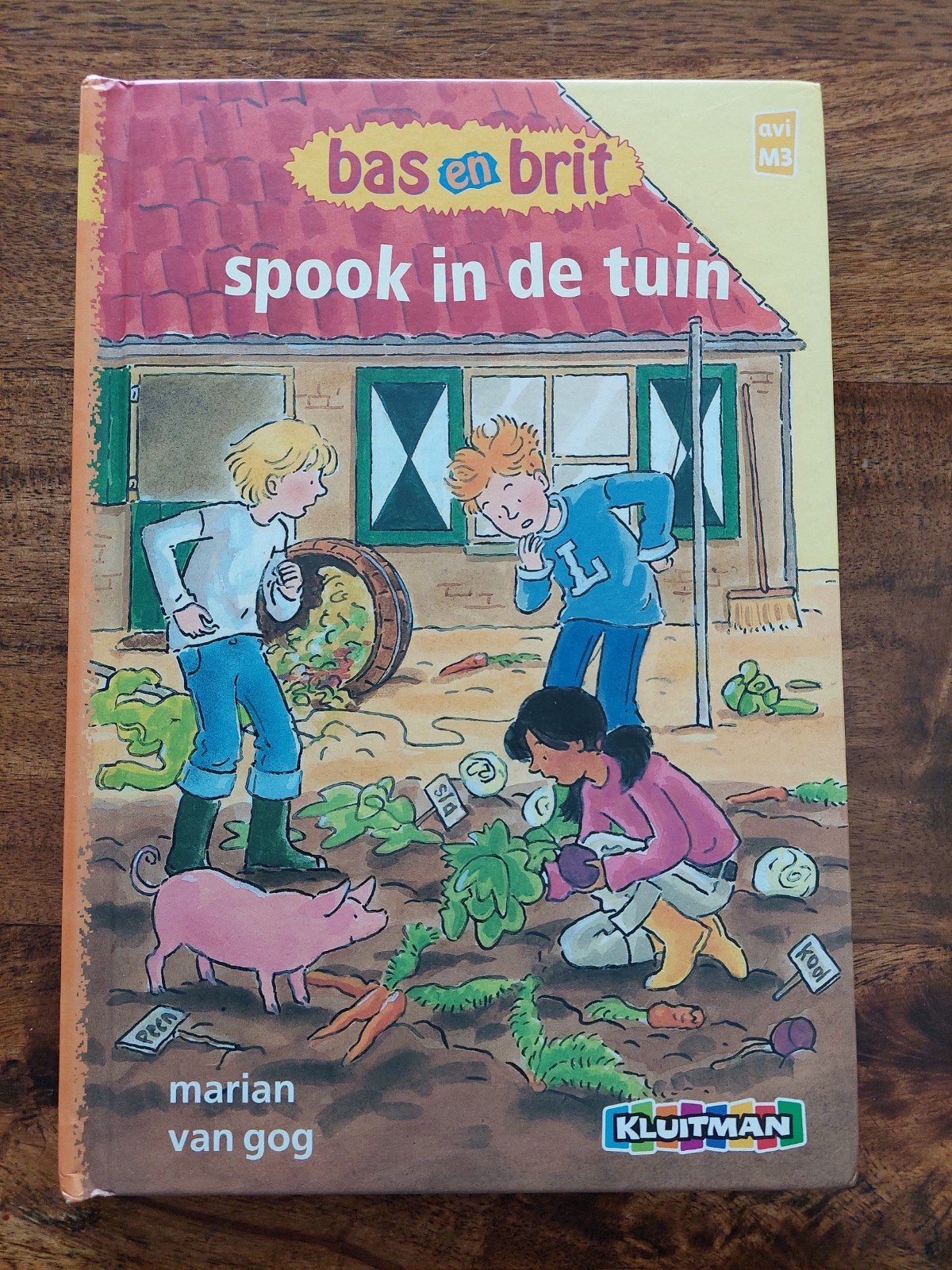 Avi m3 leesboek M. Gog - Spook in de tuin, Boeken, Fictie algemeen, M. Gog, Ophalen of Verzenden, Zo goed als nieuw