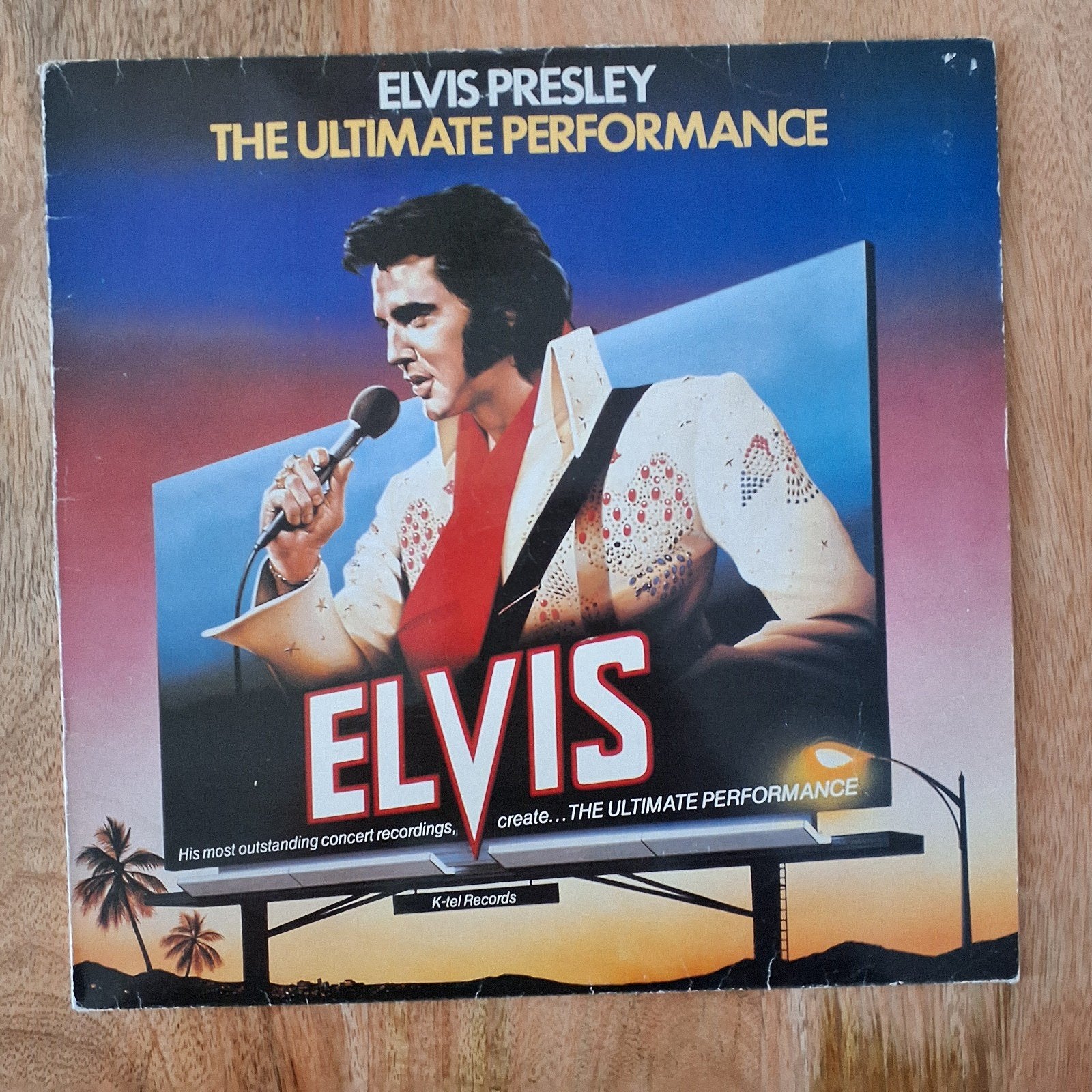 Elvis Presley the ultimate performance, Ophalen of Verzenden, Gebruikt, 12 inch, LP