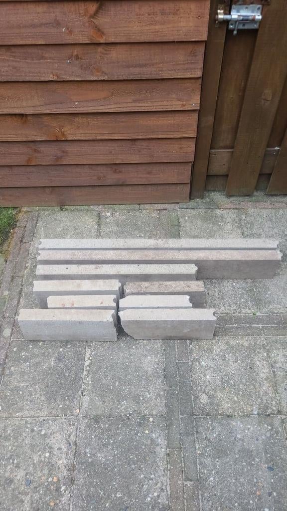 Betonbandjes GRATIS, Tuin en Terras, Ophalen