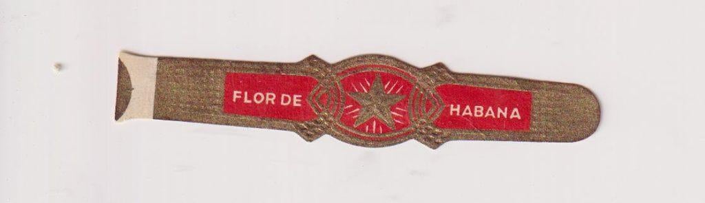 sigarenbanden - FLOR DE HABANA, Ophalen of Verzenden, Zo goed als nieuw, Sigarenbandjes