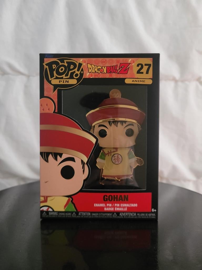 Funko Pop Pin Dragon Ball Z Gohan #27 Anime Collectible, Ophalen of Verzenden, Nieuw