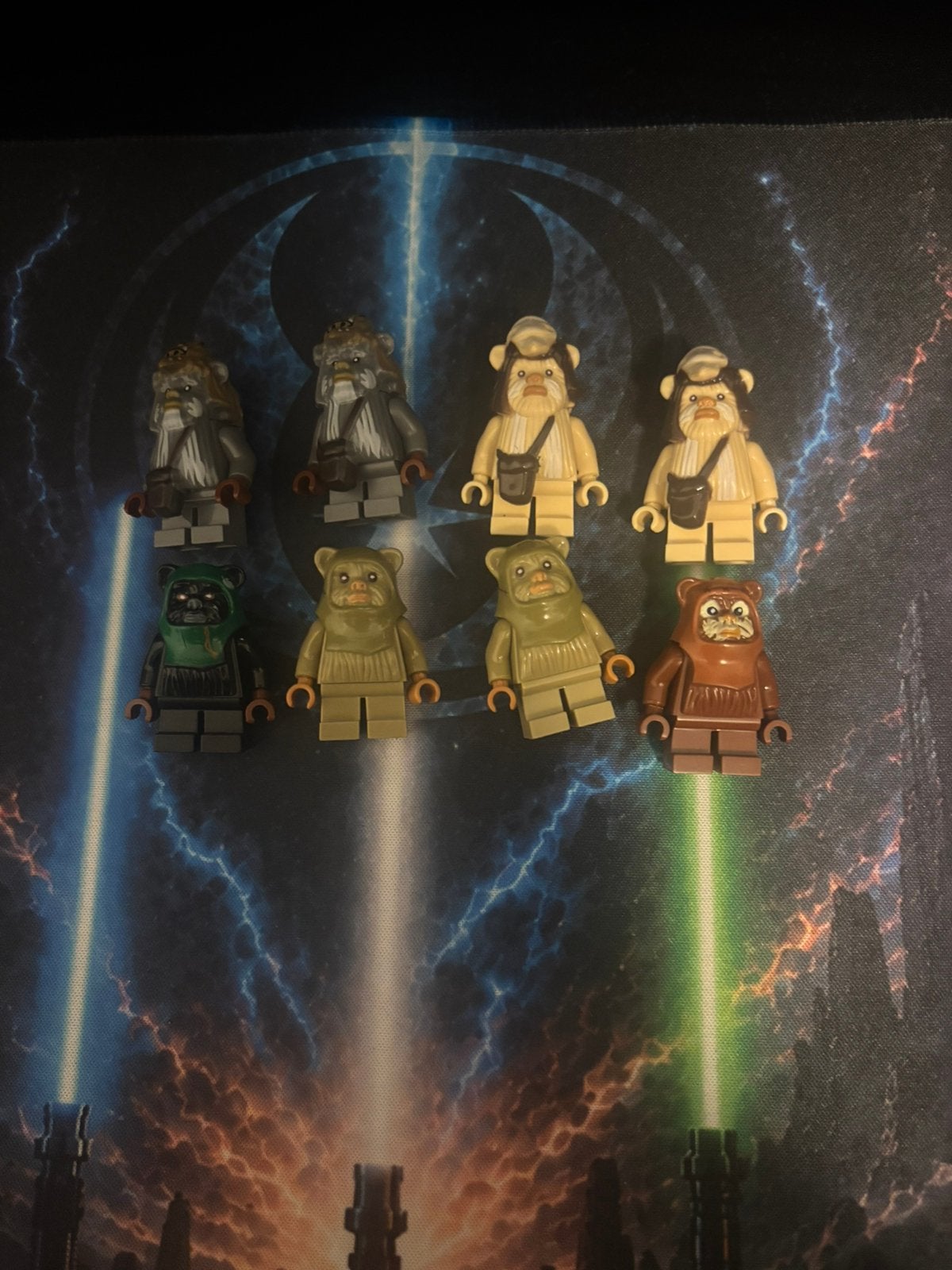 Lego star wars ewoks, Ophalen of Verzenden, Zo goed als nieuw, Minifiguur, Star Wars