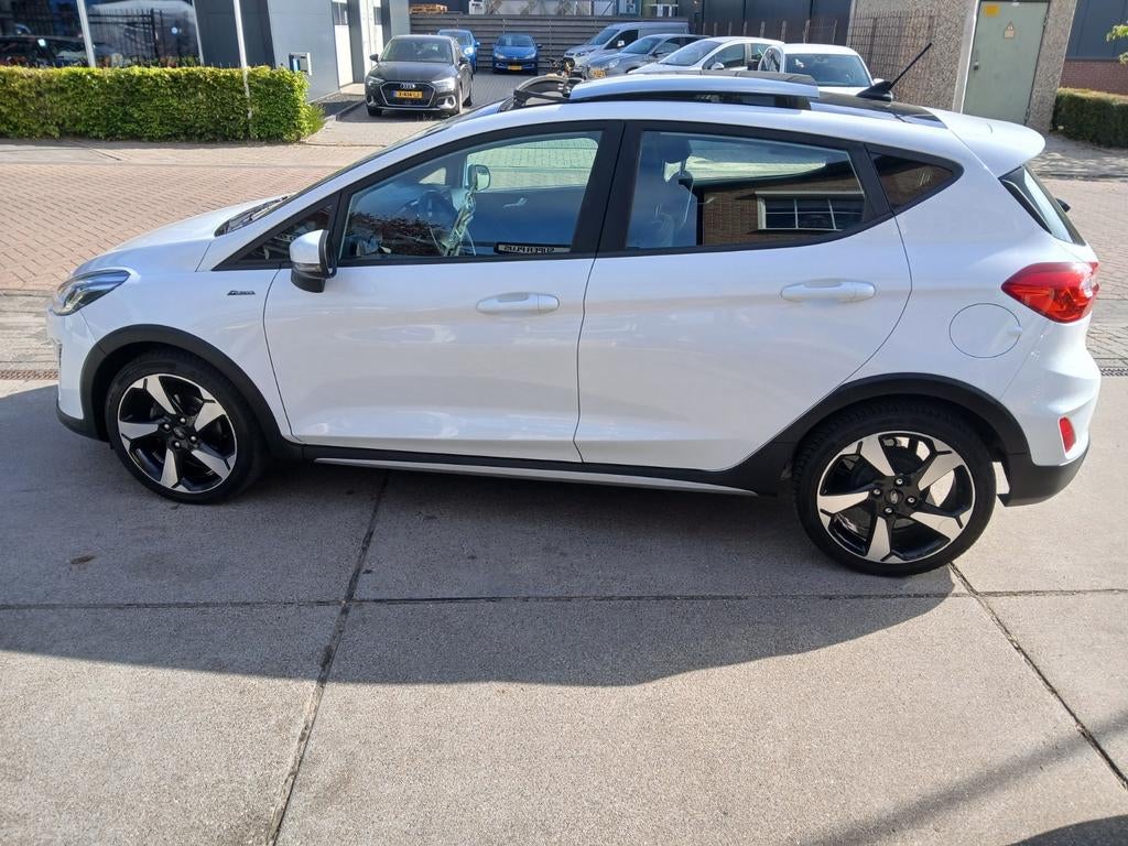 Ford Fiësta Active 1.0 Ecoboost 100pk 5dr 2019 Wit, Auto's, Voorwielaandrijving, 1141 kg, Stof, Origineel Nederlands