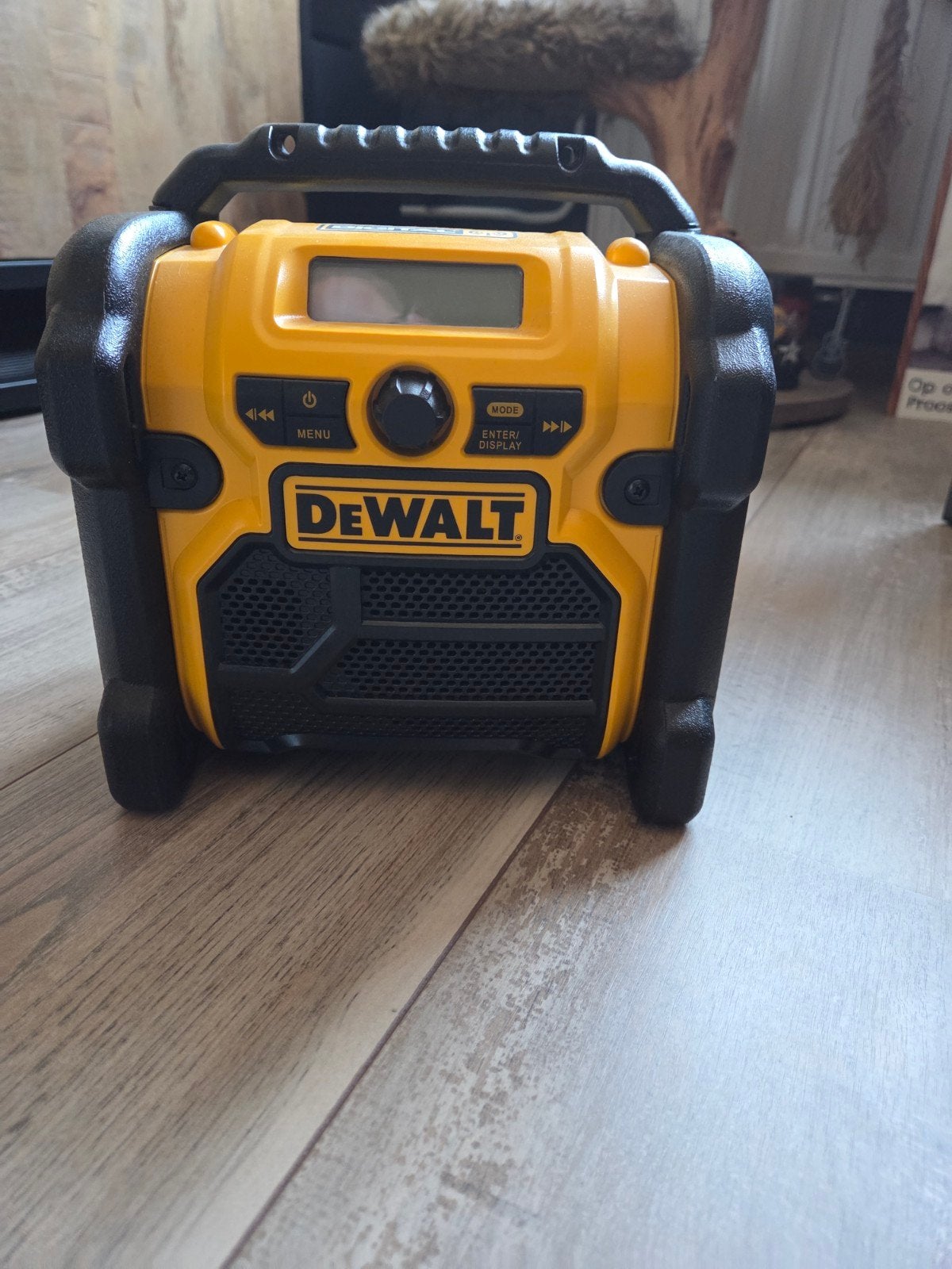 DeWalt bouwradio DCR020-QW, Ophalen, Zo goed als nieuw, Bouwradio