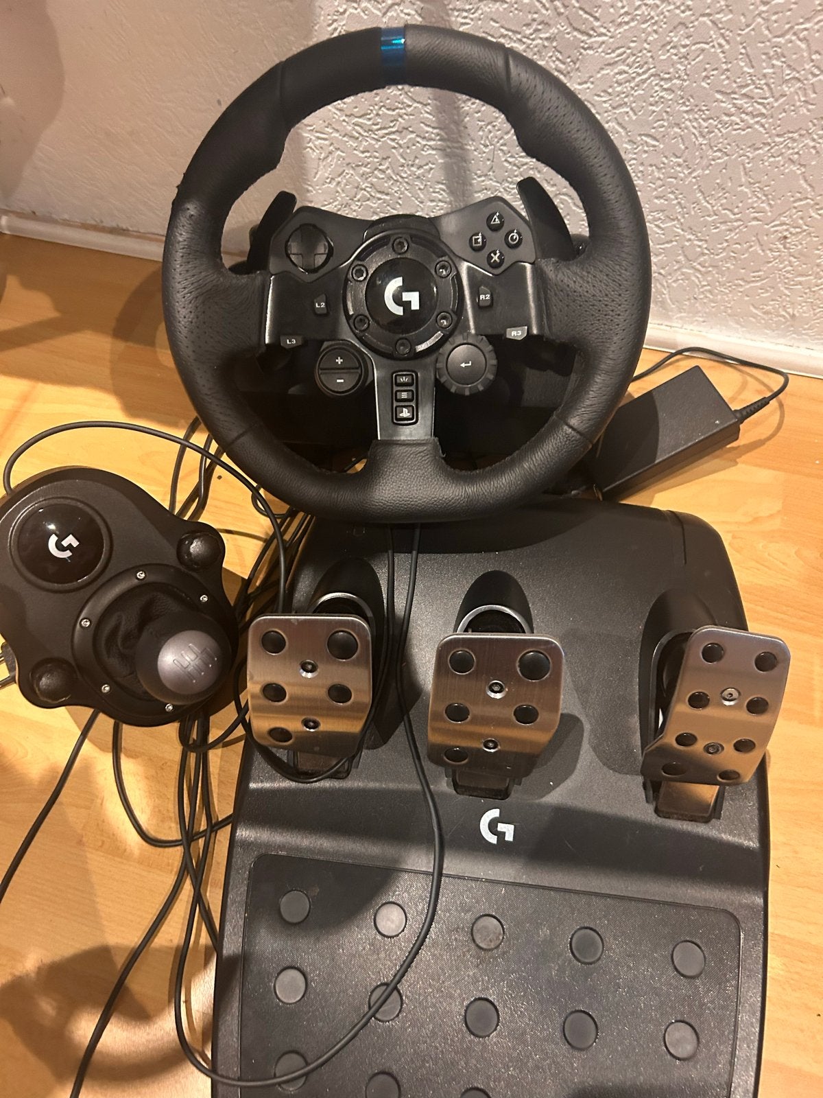 Logitech G923 racestuur met schakelpook - Zo goed als nieuw, Racestuur, Force feedback, Ophalen of Verzenden, Zo goed als nieuw