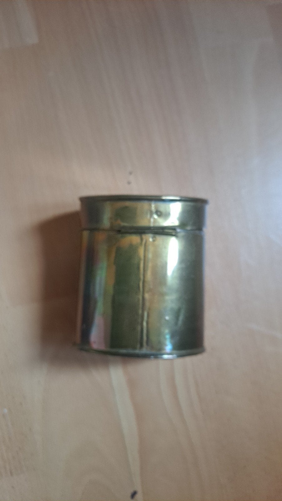 Vintage Koperen Potje met Deksel, Antiek en Kunst, Antiek | Koper en Brons, Ophalen of Verzenden