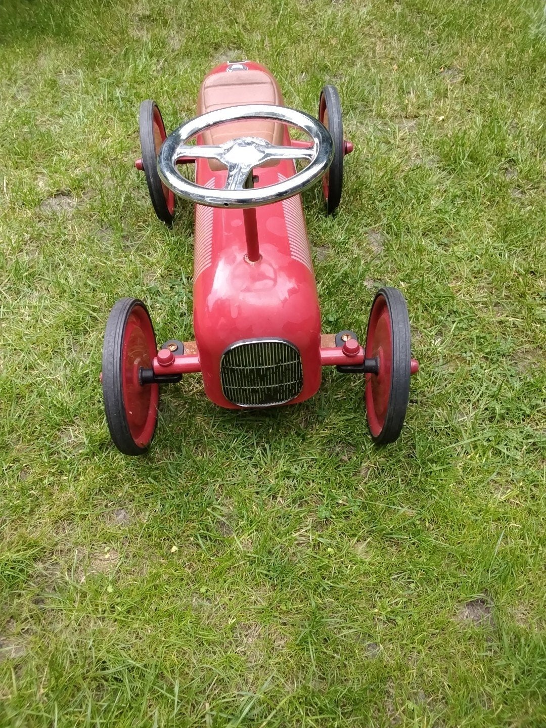 Retro loopauto kleur rood € 30, Ophalen of Verzenden, Gebruikt